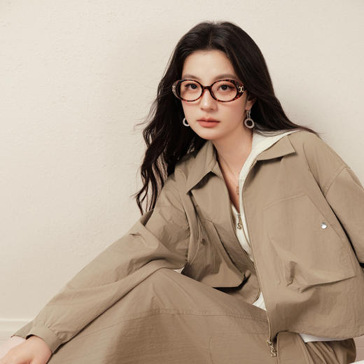 【商场同款】诗凡黎工装风夹克外套25秋新款宽松短款女3G8210591 商品图4
