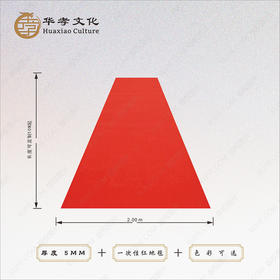 红地毯一次性红色地毯仪式布置装饰