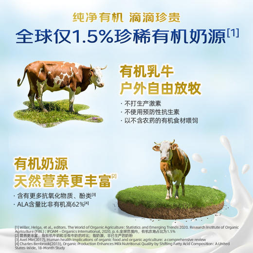 原箱6罐 喜寶HiPP 有機HMP母乳益生菌+益生元嬰兒奶粉 1段 （800g）德國原罐進口 商品图4