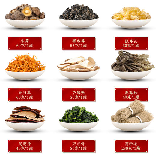 寻味山野—八珍礼盒 （净含量:645克） 商品图2