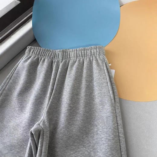 推荐秋冬款卫裤！！2026加绒厚实保暖烫银字母松紧腰显瘦束脚运动休闲裤卫裤！ 商品图1