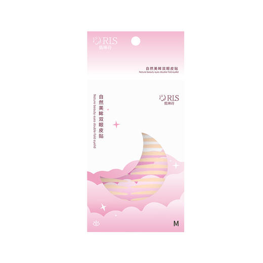 【无痕隐形❗️自然美眸双眼皮贴】仿肌肤纹理设计，有机硅PET膜，轻薄服帖，与皮肤融为一体，胶更粘牢持久，防水防汗自然无痕肿眼泡蕾丝美目双眼贴女QQ 商品图4