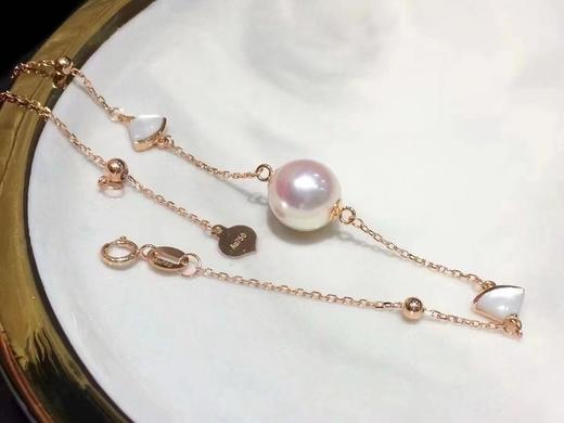 【私席真珠·新年盛宴】18K金AKOYA珍珠手链，8-8.5mm珠 商品图2