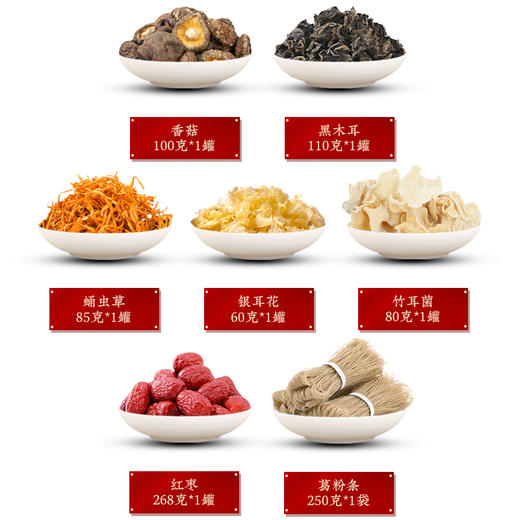 福满六臻礼盒 （净含量:953克） 商品图2