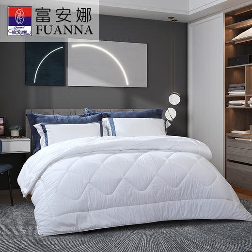 富安娜纯棉暖芯舒睡冬被203*229cm【分仓直发，72小时发货，周末节假日不发货】 商品图0