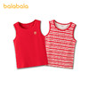 巴拉巴拉儿童背心新年男童宝宝中童打底棉软亲肤无袖两件装舒适 商品缩略图4