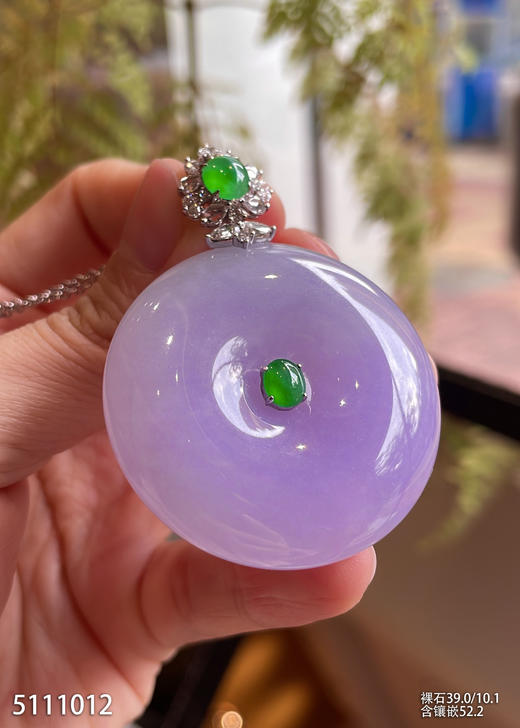 5111012，平安扣吊坠。具体价格微信咨询 商品图3