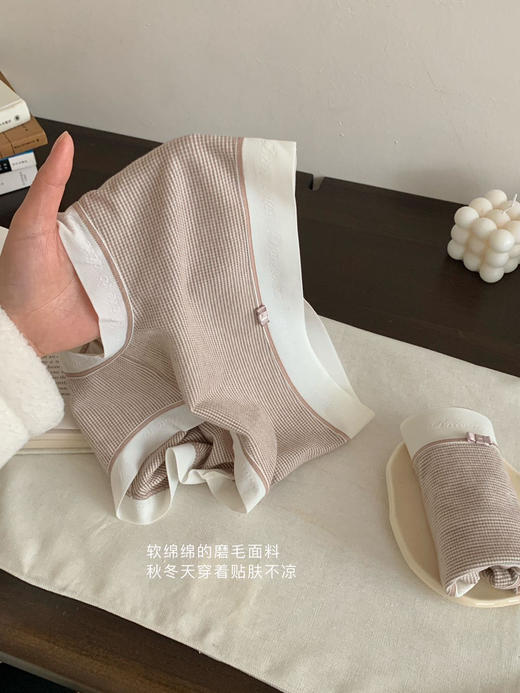 3条装！仙仙蕾丝内裤7A抑菌内裤 提花肌理千鸟格温柔清新 商品图14