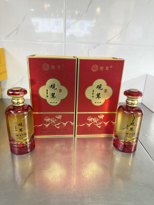 长白山野生松茸酒52度高品质观茸喜茸酒一瓶装（拍2瓶带手拎袋） 商品图4