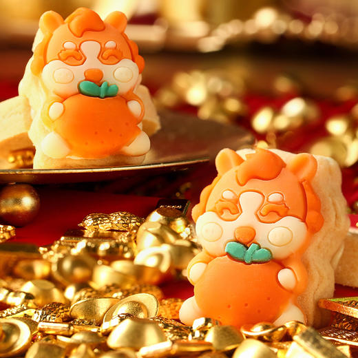 【扭蛋戒指曲奇·马年限定款】悠享时趣味扭转盲盒春节巧克力戒指曲奇饼干黄油创意儿童节生日礼物扭蛋机礼品盒装 商品图7