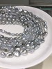 【私席真珠·新年盛宴】碎银子顶级keshi品质  珠光超亮 约43cm 配S925银扣子，孤品各1条 商品缩略图1