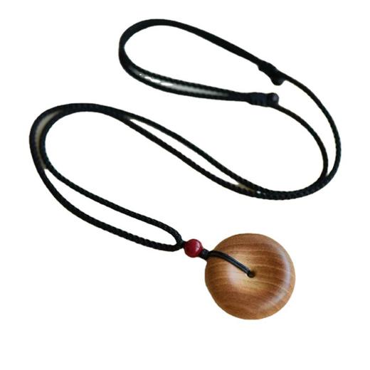 丁摩 【东南桃木】平安扣汽车钥匙扣挂件老桃木吊坠项链手机挂饰品礼物5ZF-152 商品图4