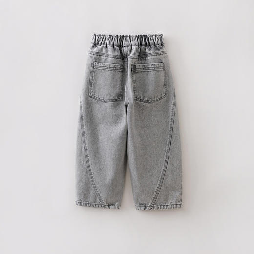 马克珍妮复古型录男女童牛仔弯刀裤2026年春装新款560131 商品图3