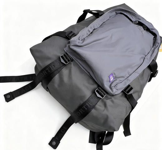 TheNorthFace 北面紫标双肩包。黑色。灰色 商品图14