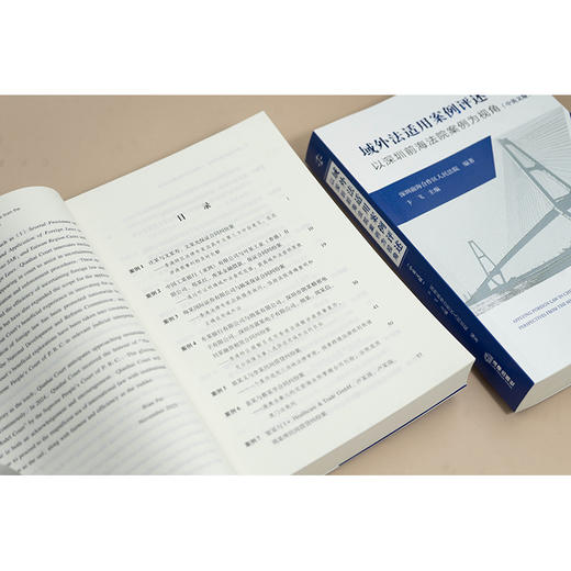 域外法适用案例评述：以深圳前海法院案例为视角（中英文版） 深圳前海合作区人民法院编著 卞飞主编   法律出版社 商品图2