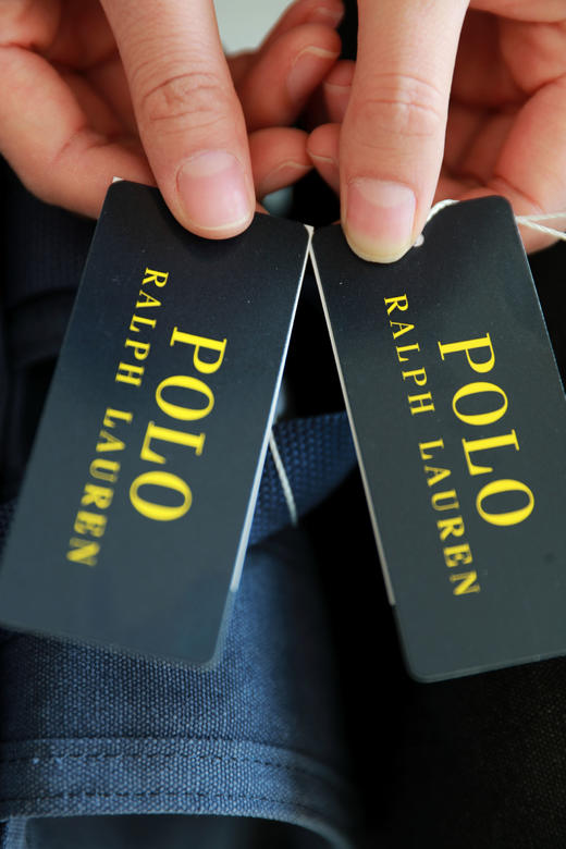 复古丹宁双肩包，小标刺绣工艺。大容量可调节肩带帆布包E010688 商品图1