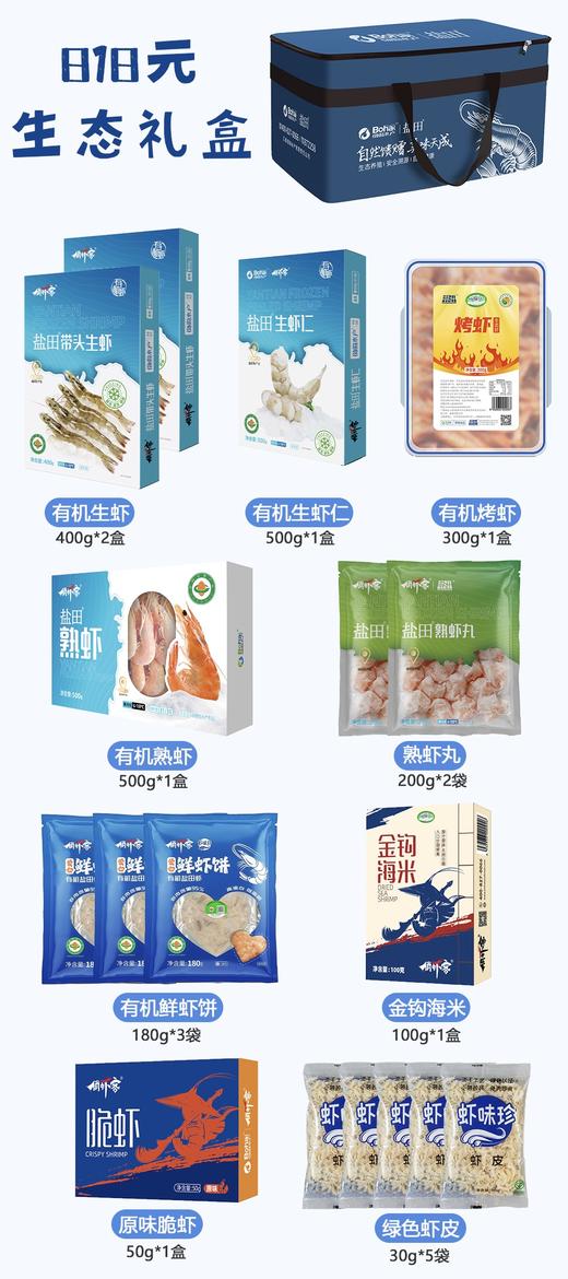 新年生态礼盒-盐田虾 商品图1