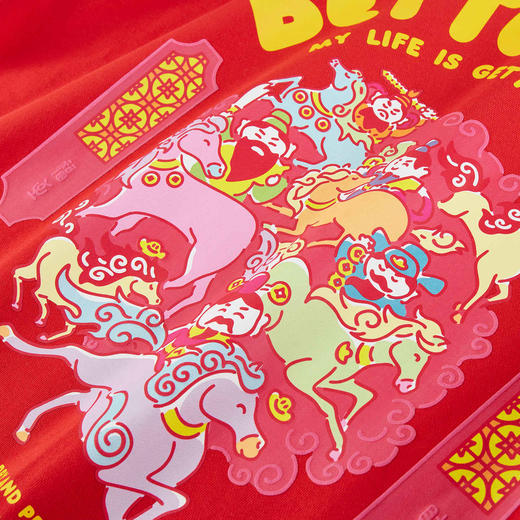 NPC潮牌五路财神3.0圆领卫衣飞马财神印花舒温暖皮秋冬NP5CST11 商品图1