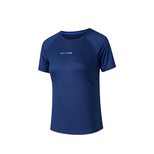 安踏冠军羊毛短T | 户外越野跑女短袖针织衫圆领上衣T恤162610102 商品图0