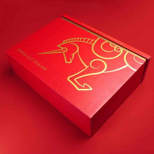 翡马*波尔多进口红葡萄酒2014年 13.5度 750ml*2  2026新年春节马跃福至礼盒 商品图4