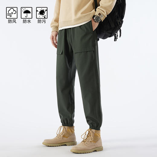 帅！观偎 男女同款防水防风冲锋裤 防水防风保暖 防刮耐磨 常规款/加绒款 4S0003 商品图2