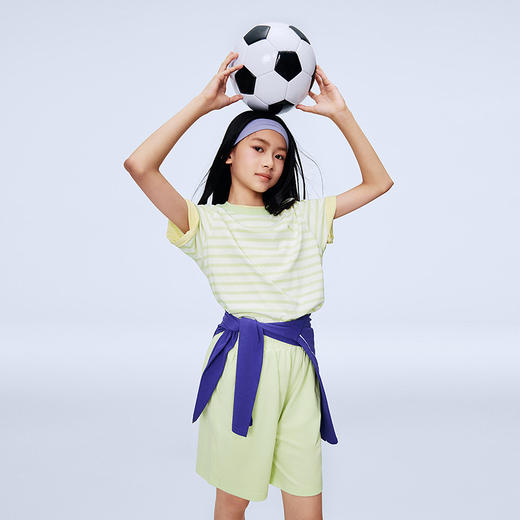 PUMA彪马童装2026春季新款儿童短袖套装条纹款式时尚活力 商品图4