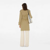 BURBERRY 巴宝莉 女士中长款格纹领 Castleford 风衣 卡其色 8111564 C2981 商品缩略图5