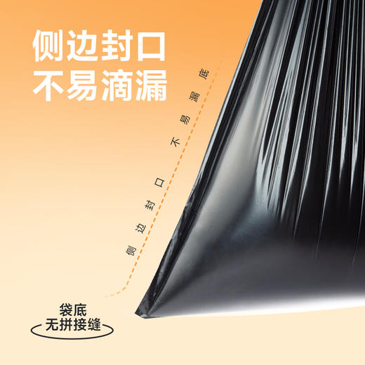 【小杨臻选】手提式垃圾袋家用抽绳式一次性垃圾袋免撕/手撕 商品图3