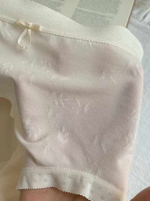 3条装！仙仙蕾丝内裤7A抑菌内裤 提花肌理千鸟格温柔清新 商品图7