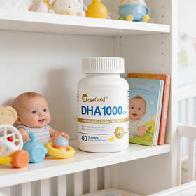 MegaGold 纯DHA MINI鱼油软胶囊60粒