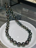 【私席真珠·新年盛宴】大溪地螺纹黑珍珠项链，极品晕彩，珠光巨亮 商品缩略图0