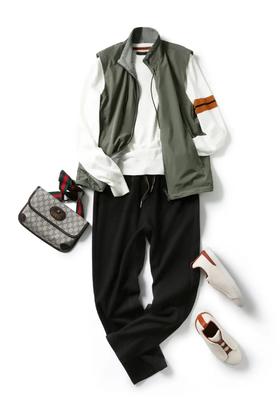 羊毛混纺休闲裤