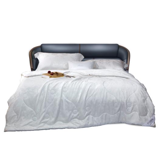 富安娜桑蚕丝大提花被锦瑟年华230*229cm【分仓直发，72小时发货，周末节假日不发货】 商品图2