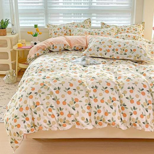 【自营】 海螺盛夏年华四件套（被套*1+床单*1+枕套*2）JYJT-05A 商品图4