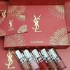 送礼袋【圣罗兰新春版礼盒】YSL圣罗兰啵啵唇冻唇蜜唇釉五件套3ml*5支 香港直邮 商品缩略图13