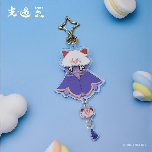 光遇亚克力可晃钥匙扣 - 鼬鼠面具 商品图0