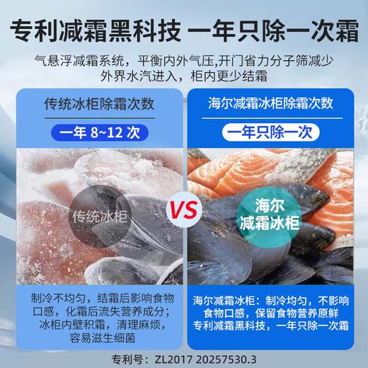 海尔（Haier）家用冰柜 冷柜小型 细胞级冷冻多重抑菌净味冷藏冷冻柜 一级能效 卧式家用节能PCM钢板内胆冰柜 钣金面板-40度减霜 200L 200GHEPS9 商品图1