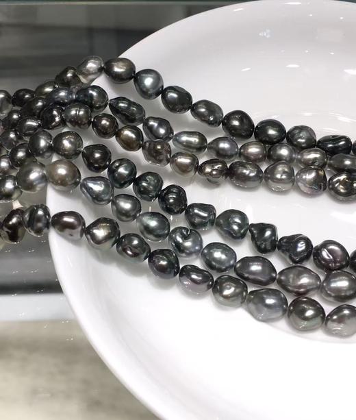 【私席真珠·新年盛宴】圆润润的Keshi黑妹，孤品各1条 商品图2