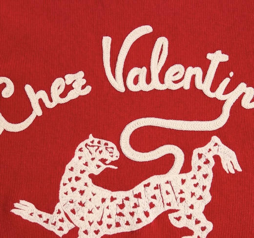 华伦天奴自带氛围的红色羊毛衫！ 商品图5