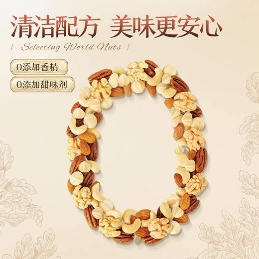 三只松鼠 箱装每日坚果_低 GI 纯坚果鉴赏装750g-fx 商品图4