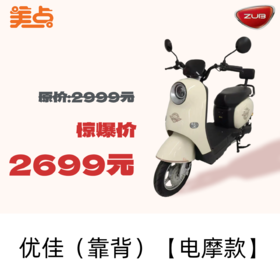 【美点·五星钻豹】优佳（靠背）【电摩款】