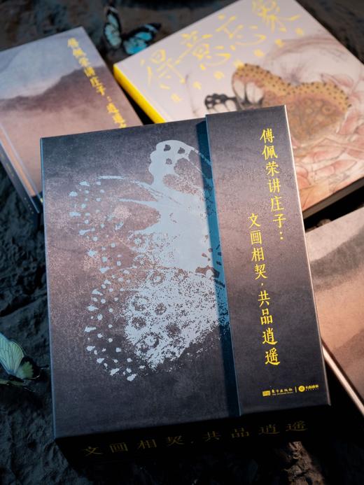 【十点出版】《傅佩荣讲庄子》典藏全三册，全注全解全译，8开庄子画册，8大超值赠礼 商品图1