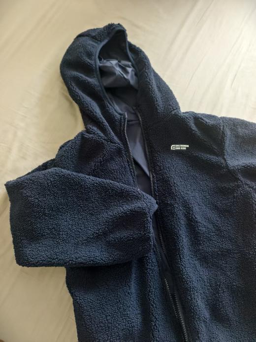 【两面穿外套/马甲】小软壳5.0 防风防水 抗寒聚暖 秋冬户外儿童防水冲锋软壳衣 抓绒夹棉 马甲连帽上衣 男女童加绒 可双面穿外套/马甲夹克 商品图10