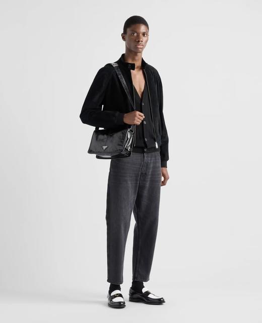 普拉达 油蜡皮单肩 soft lux 邮差包(MM) 商品图2