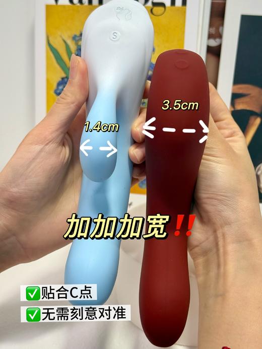 上新⭐ | 涌 G点入体脉冲棒 上翘精准定位+拟真脉冲【顶得准 撞的深】真人软糯感 全包胶可泡水 入体升温 进阶玩具 | 社群专享！ 商品图4