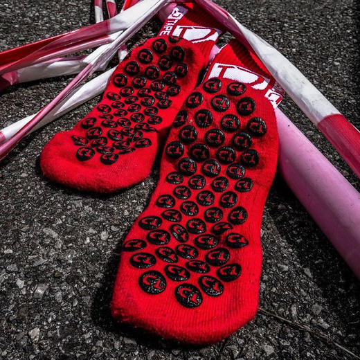 小李子Tapedesign奥地利神袜足球袜训练运动袜硅胶防滑中筒袜成人 商品图3