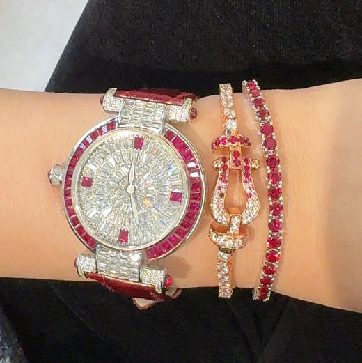 GAONAS 经典百搭新春红色贵气手链11424SR 商品图3