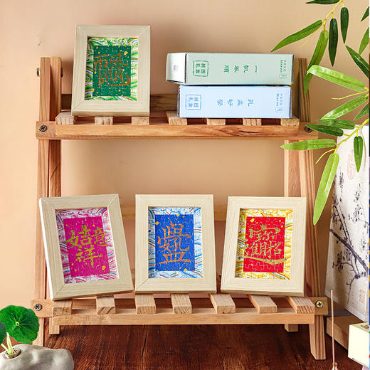 【新年喜庆拼图】2026马年春节喜庆拼图48片礼盒高颜值益智解压桌面摆件DIY创意相框拼图 商品图0