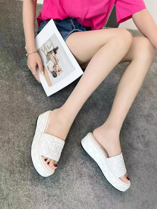 香奈儿 凉鞋 5cm跟高（DBG） 商品图3