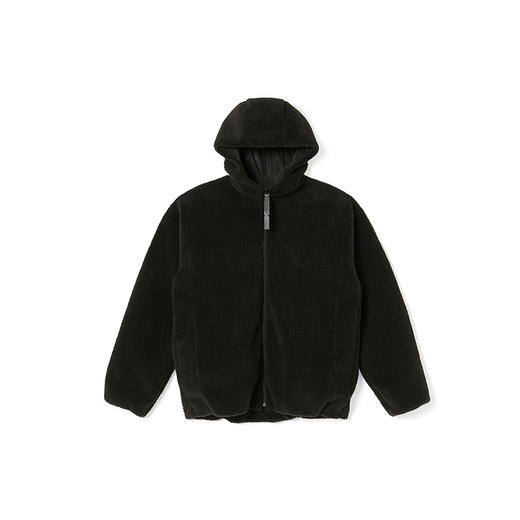 N.HOOLYWOOD HOODED BLOUSON 抓绒廓形连帽夹克外套 商品图0